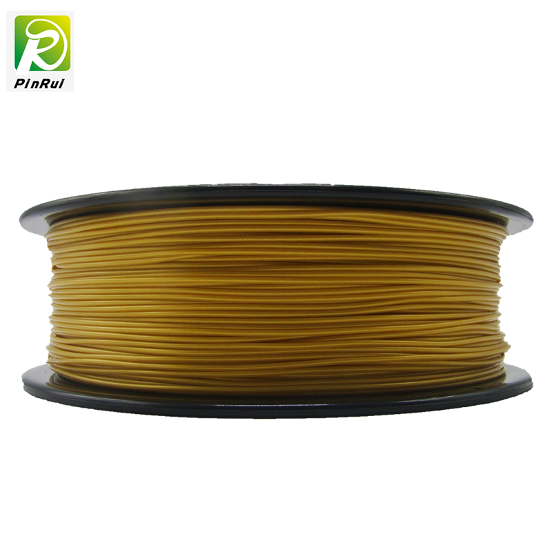 Pinrui chất lượng cao 1kg Máy in 3D PLA Dây tóc vàng màu vàng
